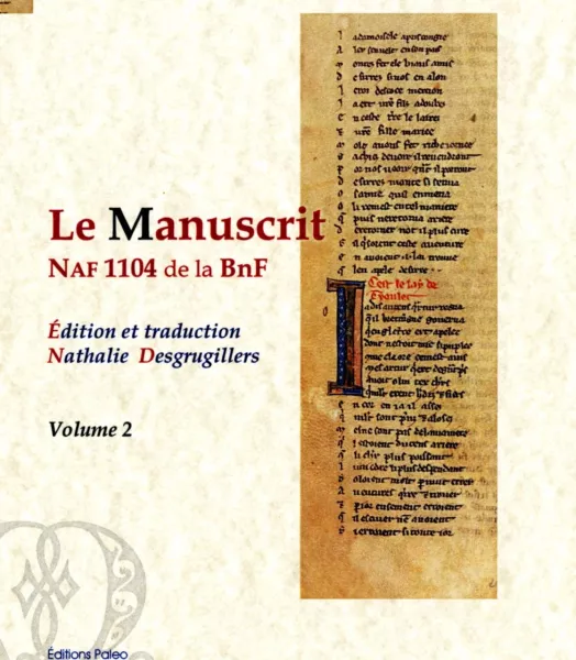 Le manuscrit NAF 1104 de la BnF.