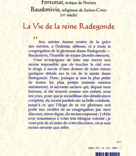 FORTUNAT / BAUDONIVIE