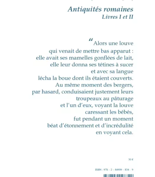 DENYS D'HALICARNASSE