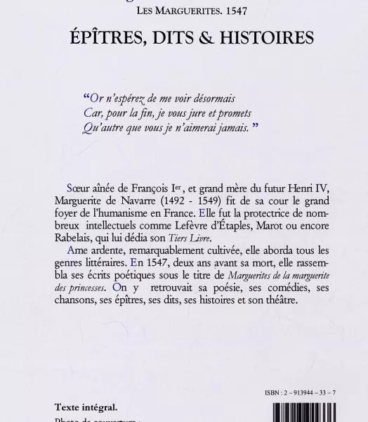 MARGUERITE DE NAVARRE