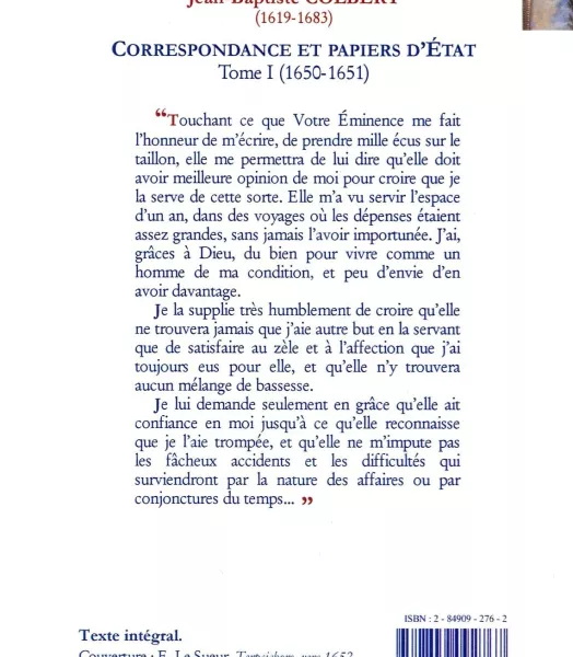 Jean-Baptiste COLBERT