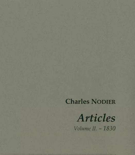 Charles NODIER