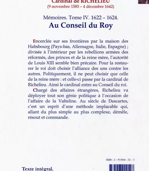 Cardinal de RICHELIEU